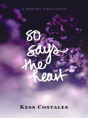 cover image of So Says the Heart